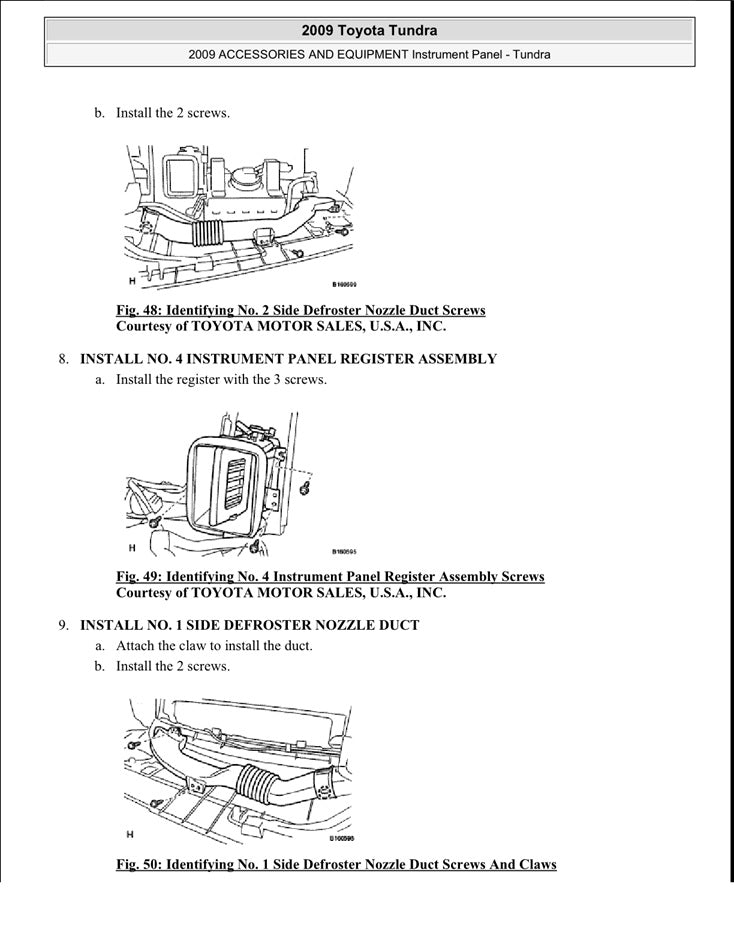 2007-2010 Toyota Tundra Truck Service Manual