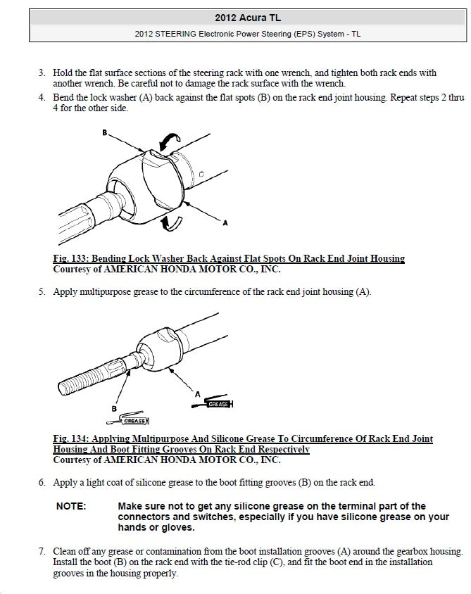 2009-2014 Acura Integra TL Service Manual for Repair and Maintenance