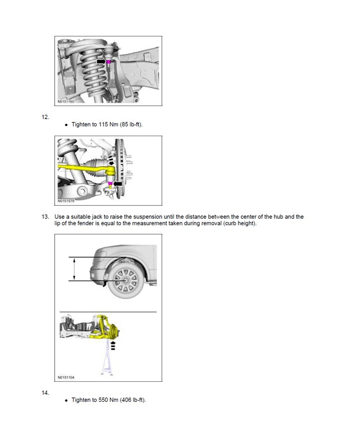 2009-2014 Ford F150 Pickup Truck Service Manual