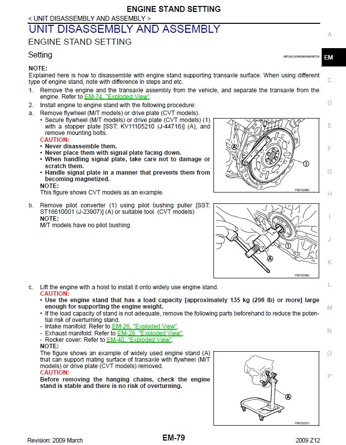 2008-2019 Renault Cube Service Manual