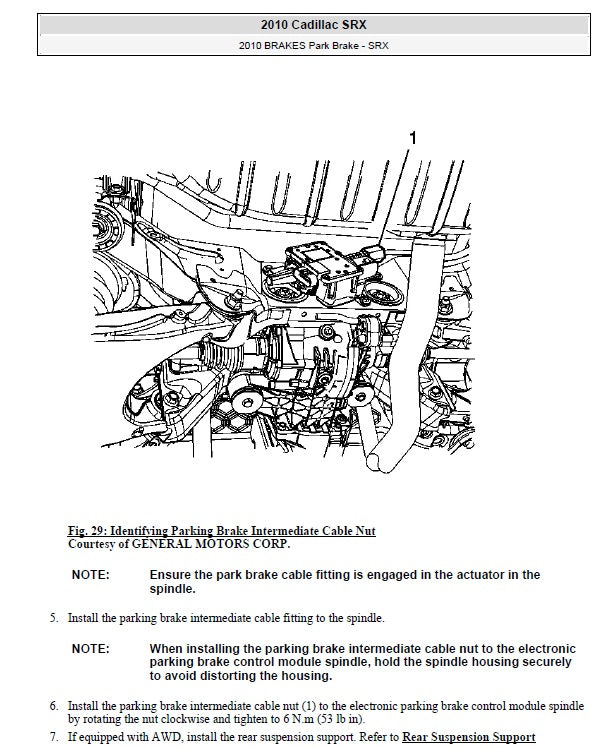 2010 to 2016 Cadillac SRX Service Manual