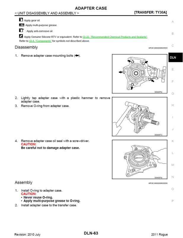 2011-2014 Nissan Rogue Service Manual