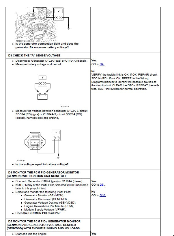2011 to 2016 Ford F250 F-250 Super Duty Pickup Truck Service Manual