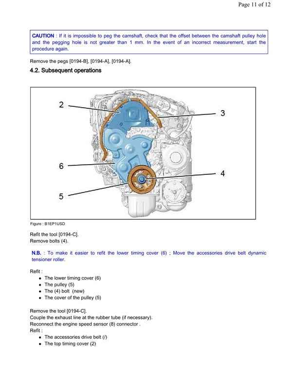 2012-2017 Citroen C-Elysee Service Manual