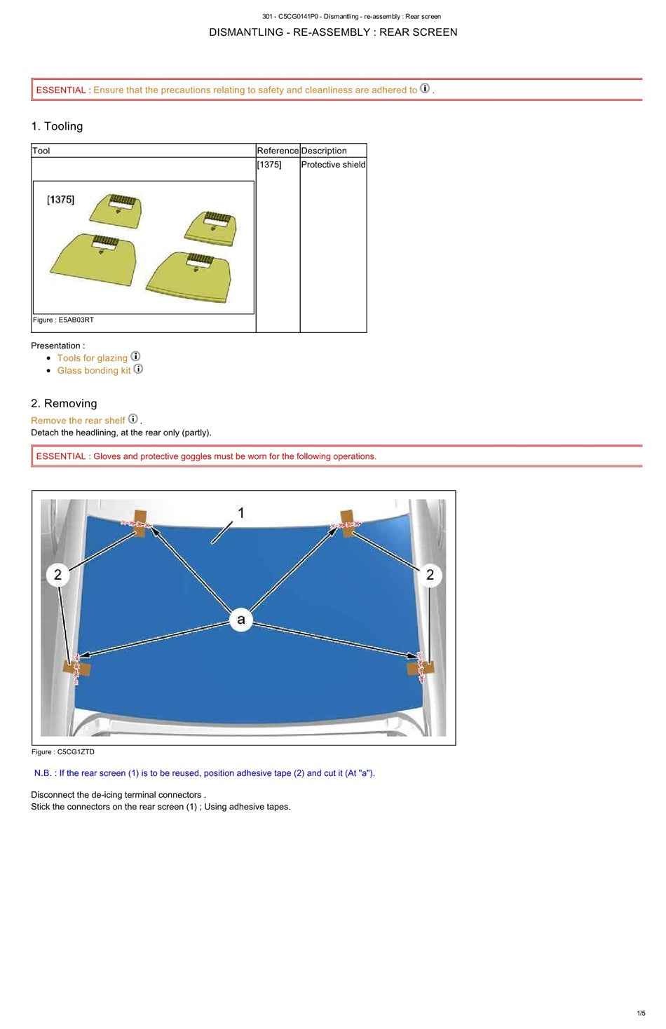 2012-2017 Citroen C-Elysee Service Manual