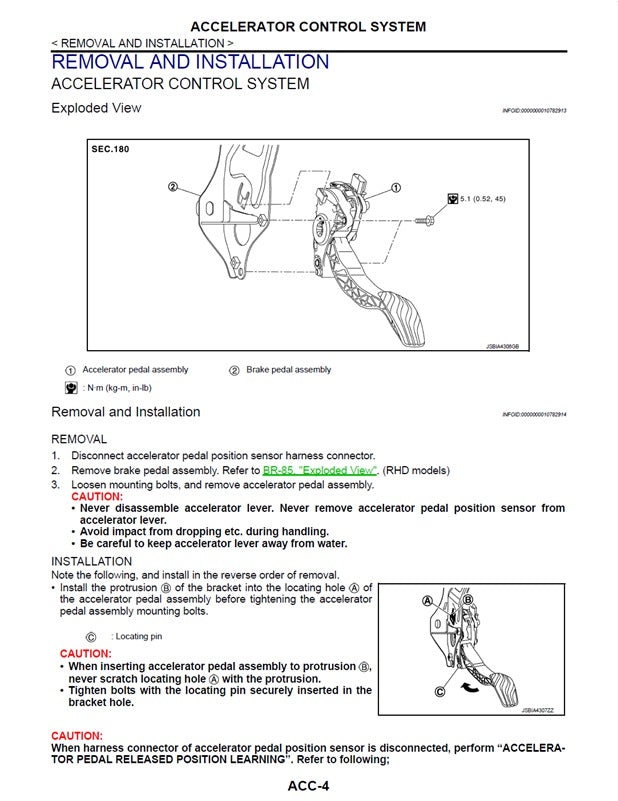 2013 to 2020 Nissan Rogue SUV T32 Service Manual
