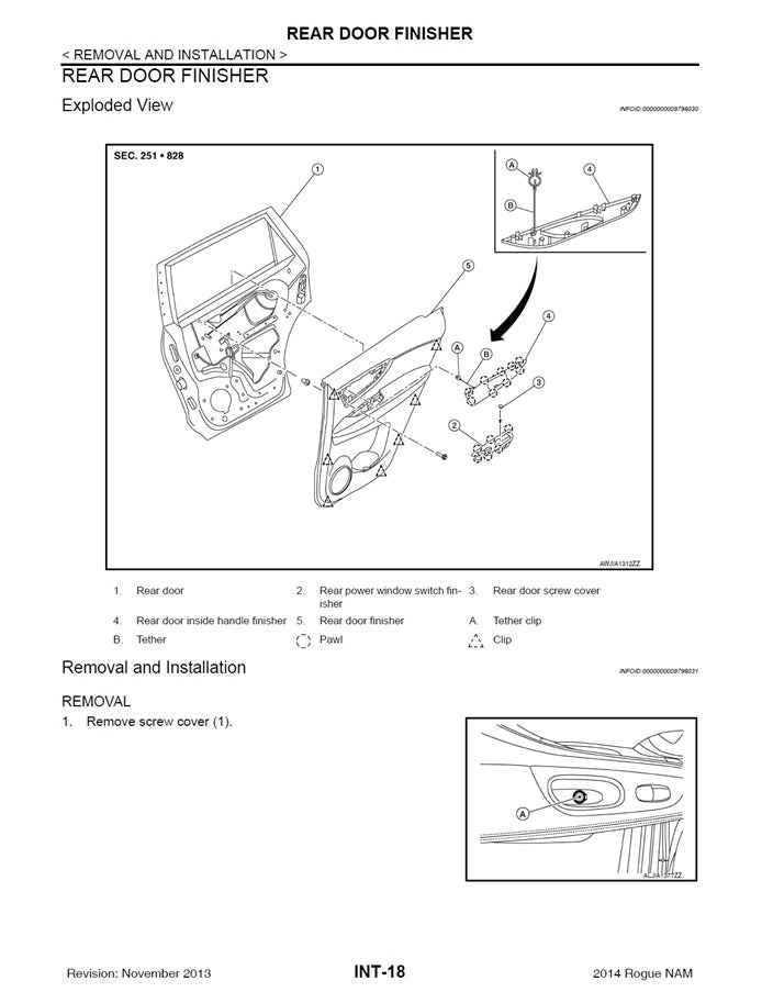 2014-2016 Nissan Rogue Service Manual