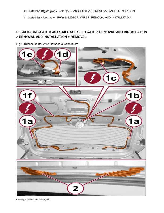 2014 to 2018 JEEP Renegade SUV Service Manual