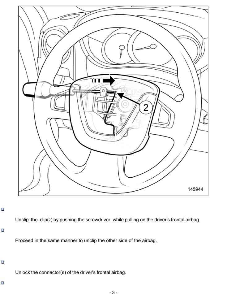 2014-2018 Renault Trafic Van Service Manual