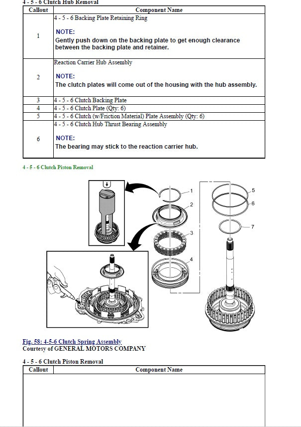 2014 to 2020 Chevrolet Impala Service Manual