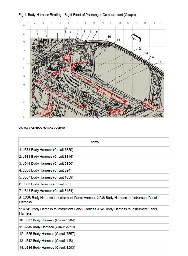 2016 to 2018 Chevrolet Camaro Service Manual