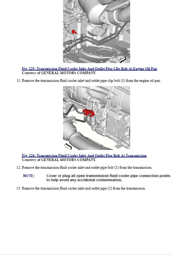 2016 to 2019 Cadillac ATS Service Manual