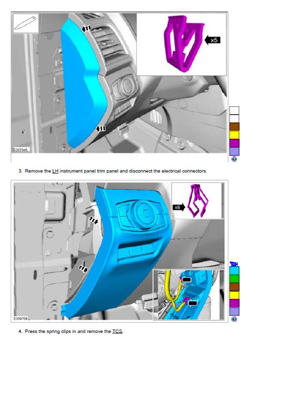 2016 to 2019 Ford Explorer Service Manual