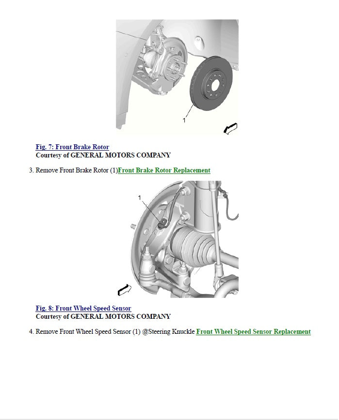 2016 to 2020 Vauxhall Ampera Service Manual