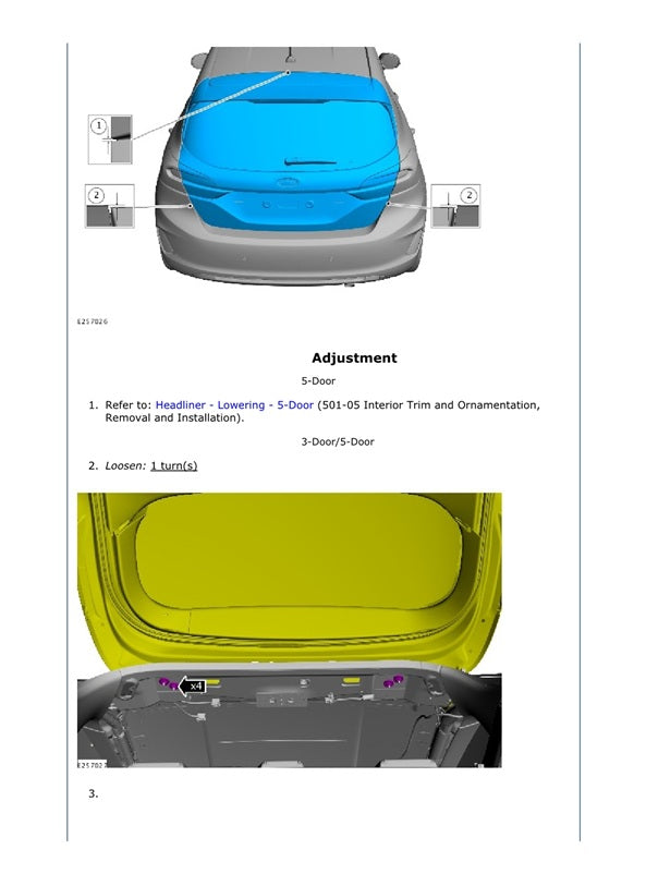 2017-2020 Ford Fiesta Service Manual