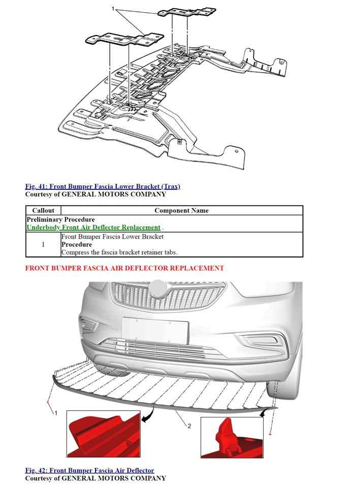 2017 to 2021 Buick Encore Service Manual