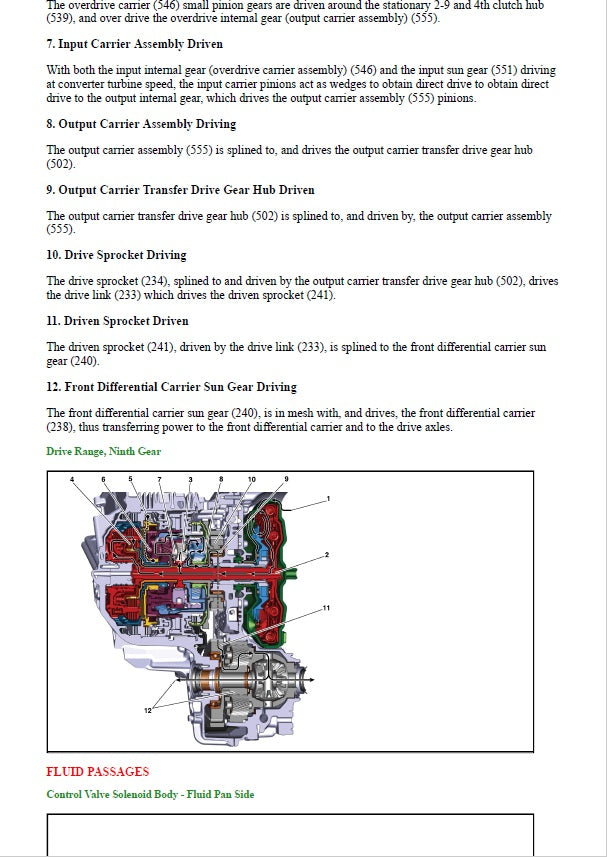 2018 to 2024 Chevrolet Traverse SUV Service Manual
