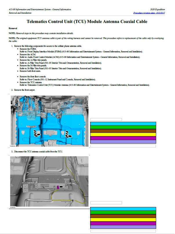 2018 to 2024 Ford Expedition Service Manual