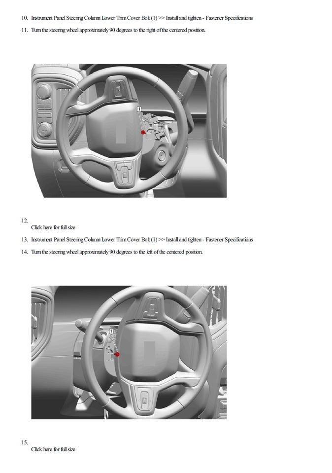 2019 to 2021 GMC Sierra Pickup Truck Service Manual