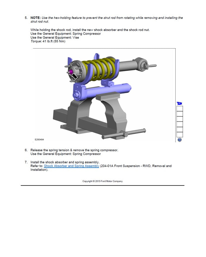 2019 to 2021 Ford Ranger Pickup Truck Service Manual
