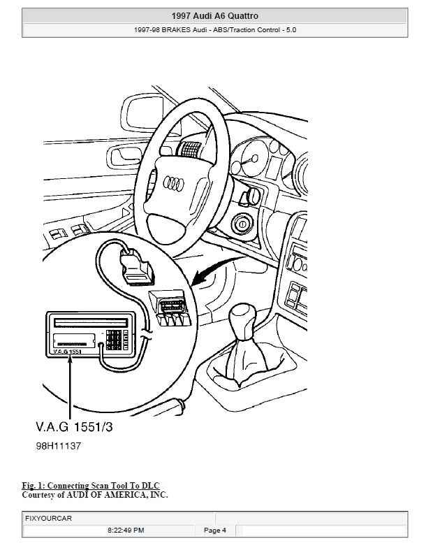 1994 to 2001 Audi A4 (B5) Service Manual