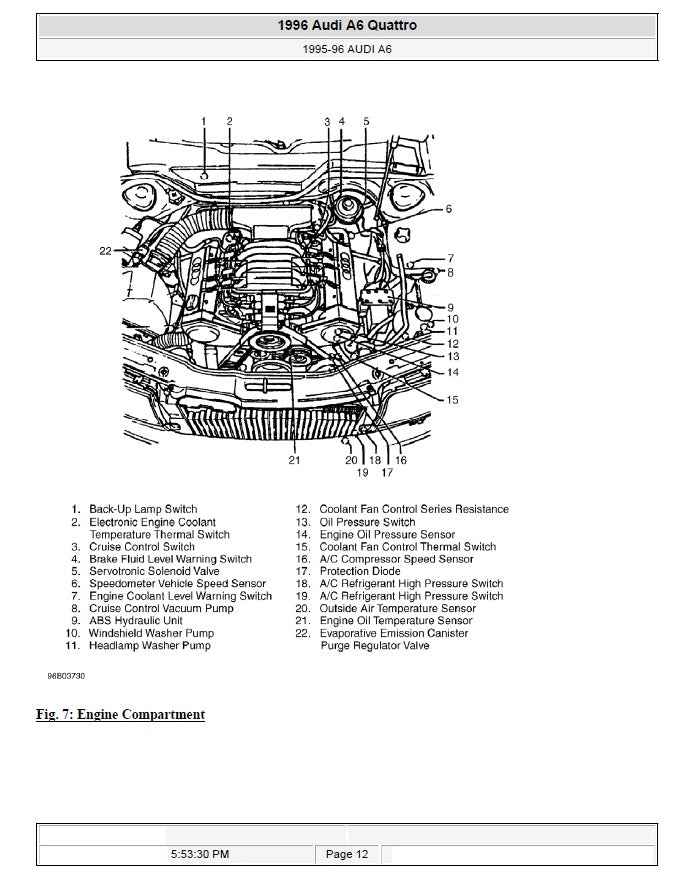 1994 to 2001 Audi A4 (B5) Service Manual