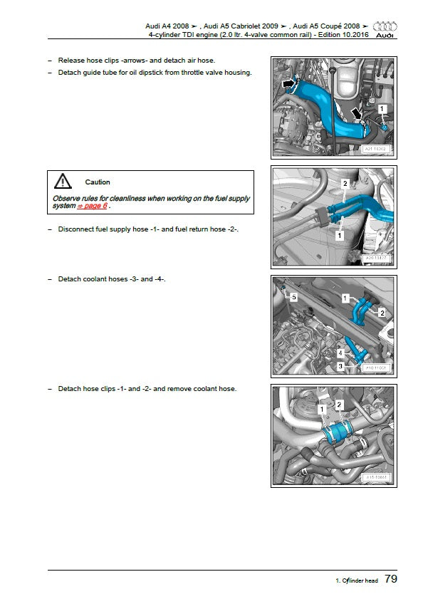 2008-2016 Audi A4 Service Manual - Complete Repair Guide & Maintenance Handbook