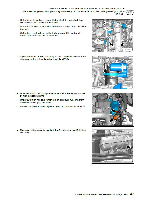2008-2016 Audi A4 Service Manual - Complete Repair Guide & Maintenance Handbook