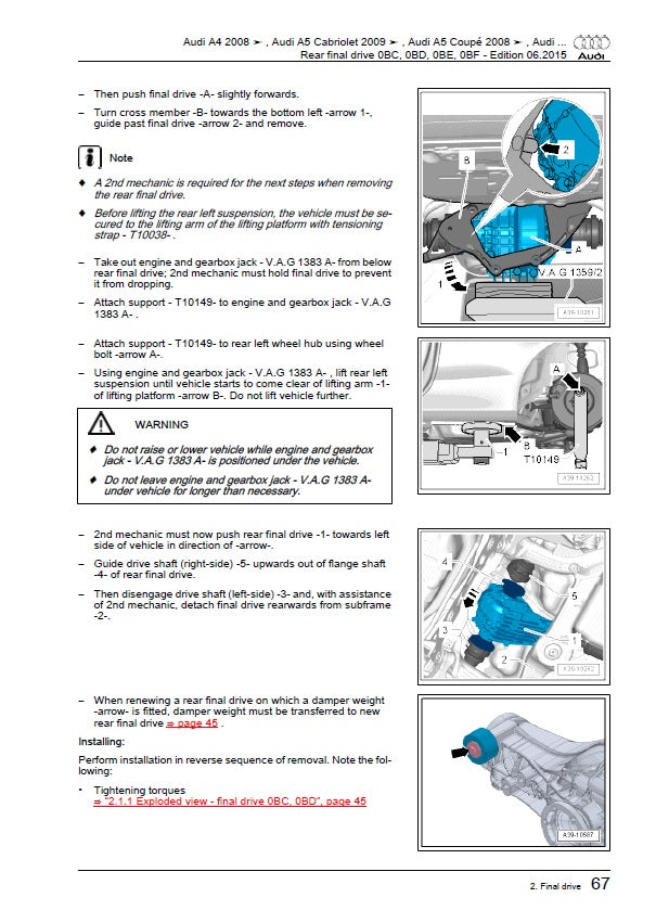 2008-2016 Audi A4 Service Manual - Complete Repair Guide & Maintenance Handbook
