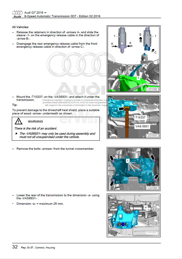 2020-2024 Audi Q7 Service Manual - Complete Repair Guide & Maintenance Handbook