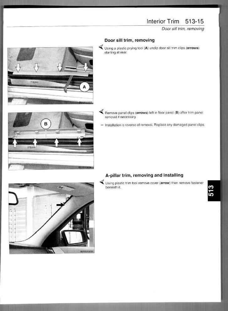 2003 to 2009 BMW 5 Series Touring Estate E61 Service Manual
