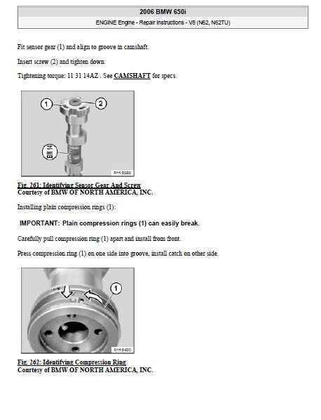 2004 to 2010 BMW 6 Series E64 Service Manual