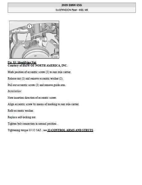 2004 to 2010 BMW 6 Series E64 Service Manual