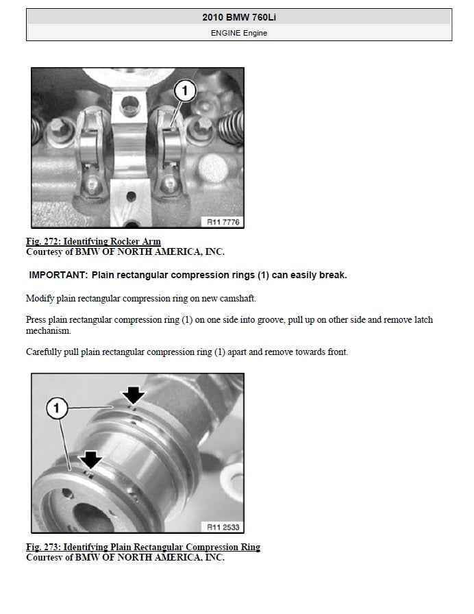 2008 to 2015 BMW 7 Series F02  Service Manual
