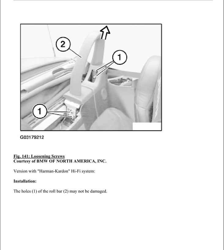 1997 to 2003 BMW Z3 Series Service Manual