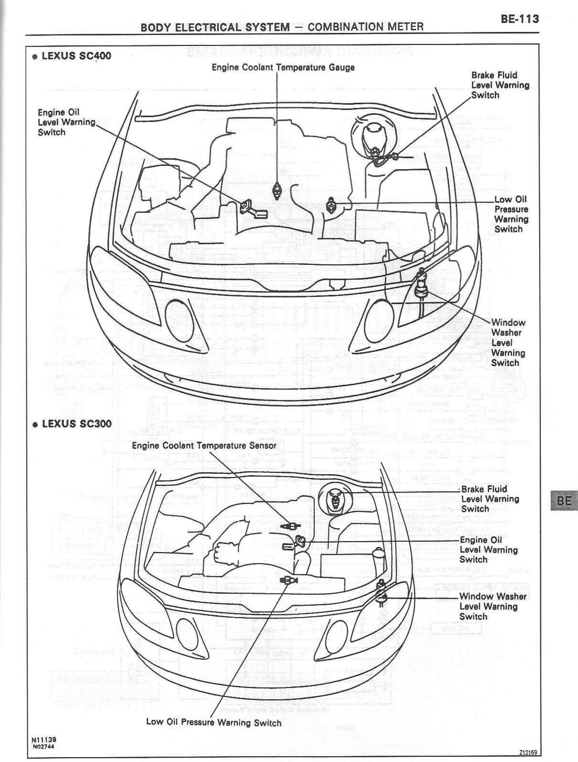 1991 to 2000 Toyota Soarer Service Manual