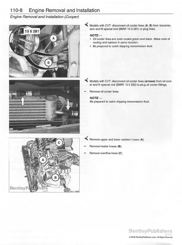 2002-2006 BMW Mini R50 Service Manual