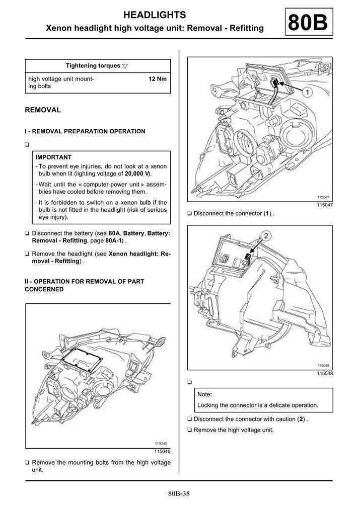 2005-2015 Renault Clio III RS Service Manual