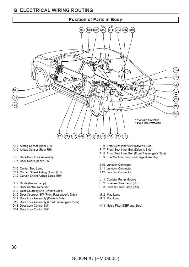 2004-2010 Scion tC Service Manual