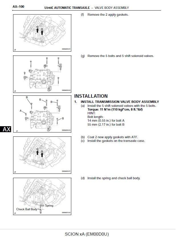 2003-2008 Scion xA Service Manual