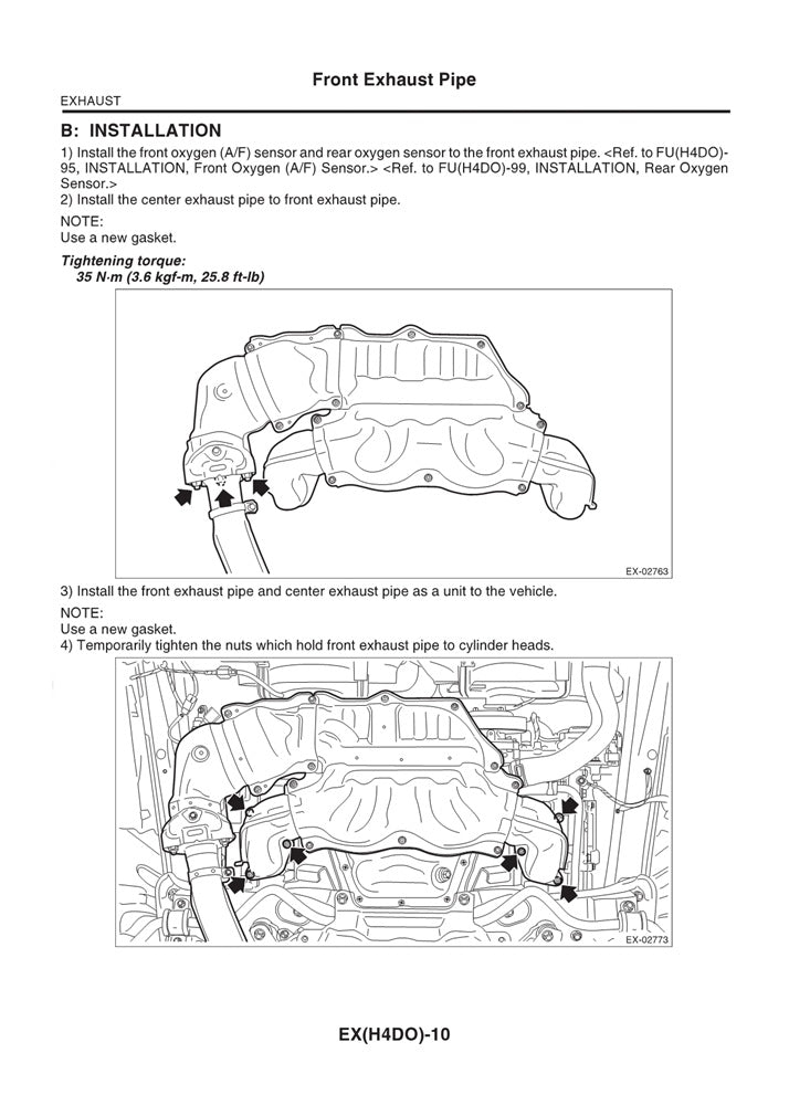 2012 to 2017 Subaru XV Crosstrek Service Manual