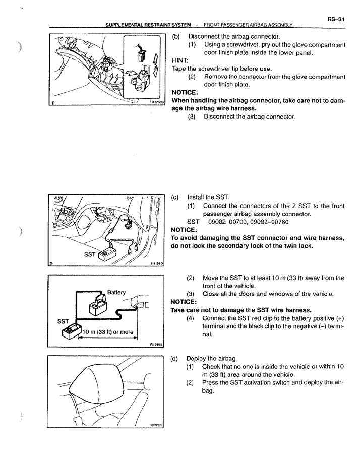 1999 to 2006 Toyota Celica Service Manual