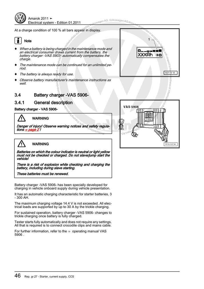 2010-2018 VW Volkswagen Amarok Pickup Truck Service Manual