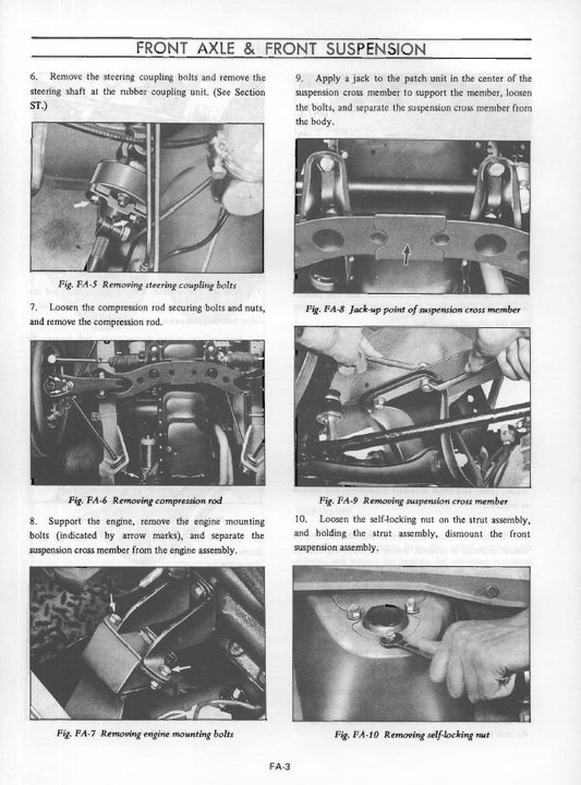 1974 to 1978 Nissan Datsun 260Z Fairlady Z Service Manual