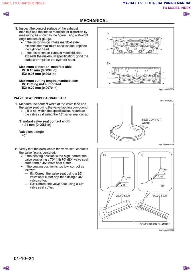 2012 to 2017 Mazda CX-5 CX5 Service Manual