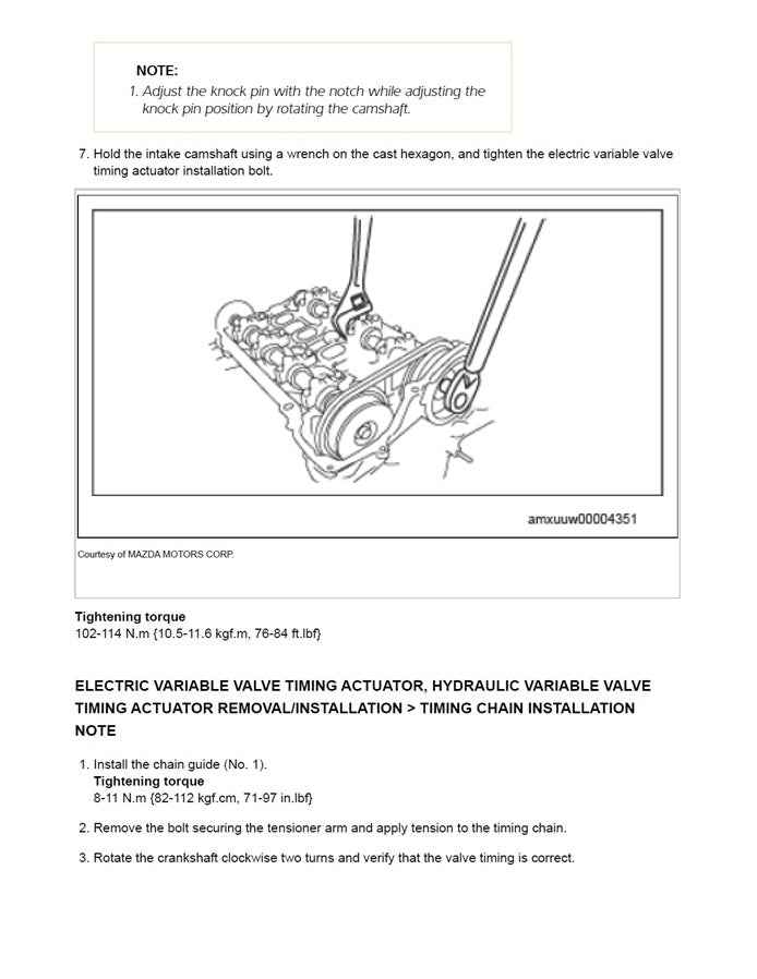 2015 Onwards Mazda MX5 MX-5 Miata ND Service Manual