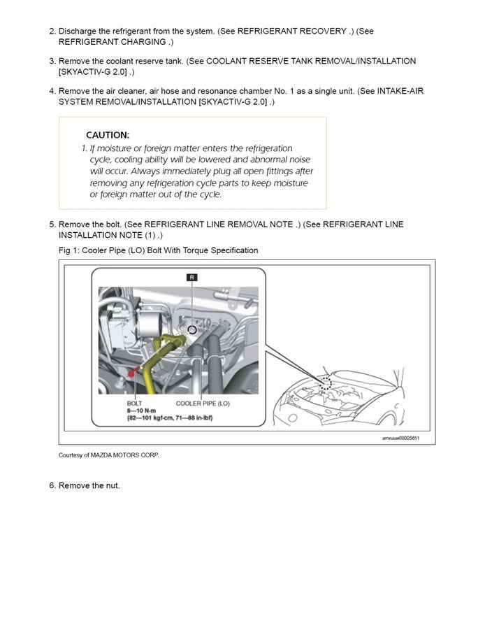 2015 Onwards Mazda MX5 MX-5 Miata ND Service Manual