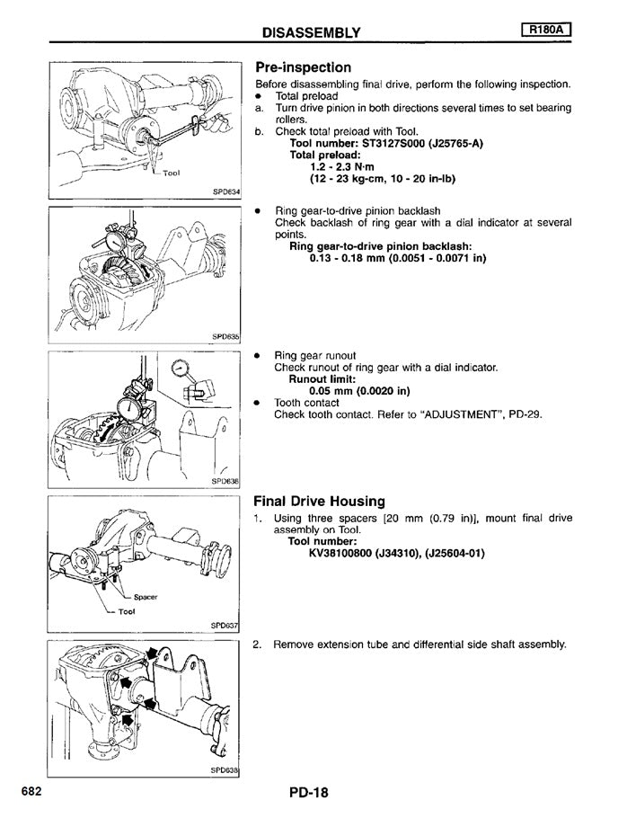 1985 to 1994 Nissan Pathfinder WD21 Service Manual